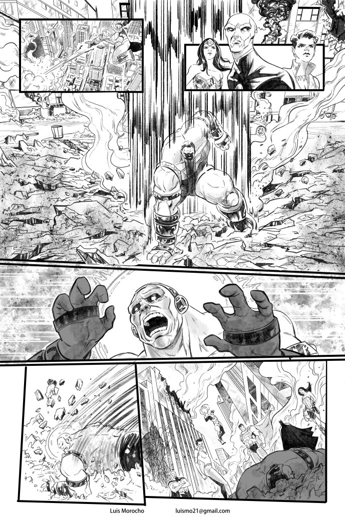 luis_morocho's tweet photo. A while ago I did a test of the JLA vs Mongul
#JLA #DcComics #Superman #WW #Batman #comics #Submissions #Test #wacom #cintiq #historietas #Dc #JusticeLeague #MadeComics #WorkingInComics https://t.co/UdDYB8nFDN