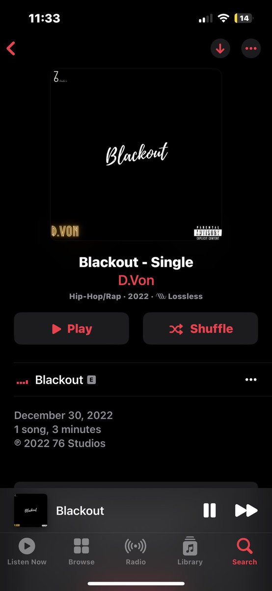 Dvonproduction's tweet photo. NEW SONG THIS WEEK BLACKOUT GO PEEP AND RUN IT UP FOR ME 🙏🏼 https://t.co/Ugou1xn92z