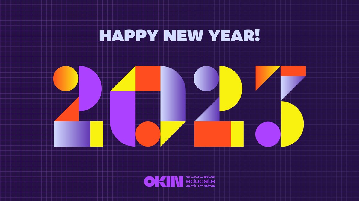 OKINeducate's tweet photo. Happy New Year, everyone! 

The OKIN Educate team looks forward to doing great things in 2023! We wish everyone good health, growth, and success in the new year!

#happynewyear #2023 https://t.co/QyAF2PfLfv