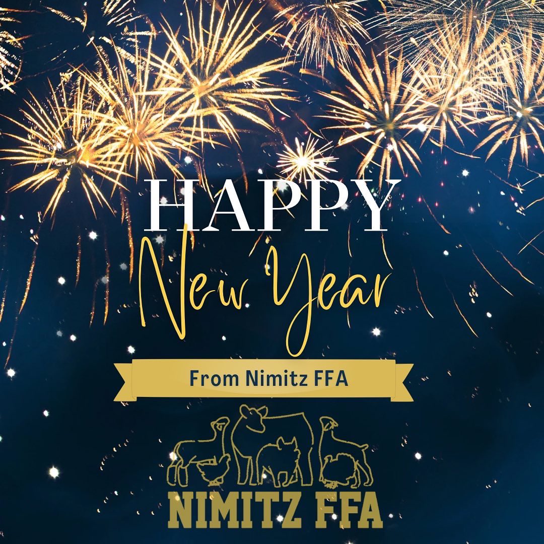 NimitzFFA's tweet photo. Happy new year from Nimitz FFA! It’s officially show season! Are you ready? https://t.co/iOMg6MNSFM