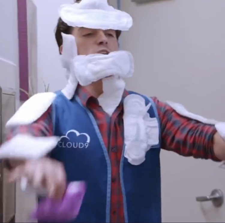 favislgbtq's tweet photo. jonah simms from superstore as bisexual and trans! https://t.co/n9eJVbkIfJ