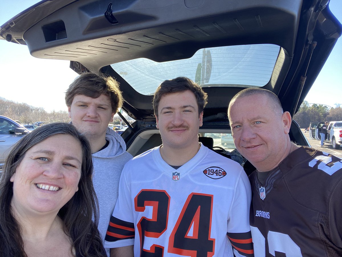 Family fun day at the Browns game!
Happy New Year from our family to yours!
