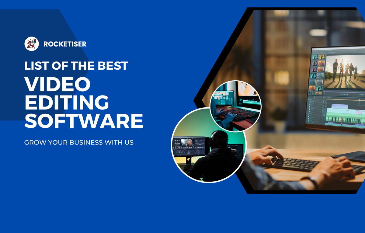 RocketiserBlog's tweet image. Checkout our Brand New Article on the Ultimate List of 13+ Best Video Editing Software available on the market! (bit.ly/3GwRILq)

#videoediting #videoeditingservices #videoeditingskills #videoeditingtutorial #VideoEditingCourse #editingvideo