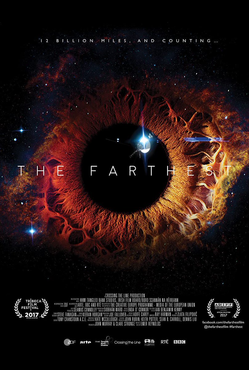 Next up on the viewing list is The Farthest.  I try to watch it as frequently as possible. One of the best documentaries ever made. 

The spectacle of the Voyager missions is astounding and the documentary gives one access to magnificent images and visuals.