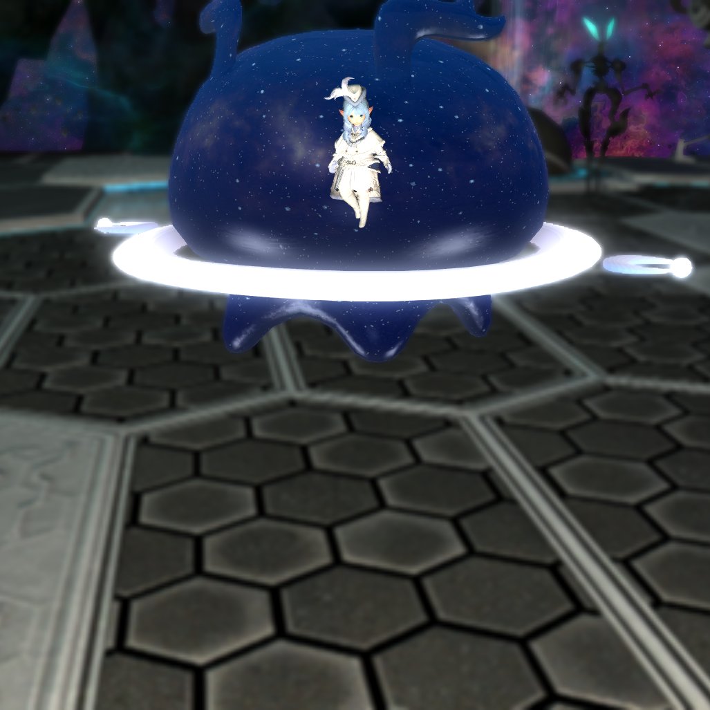 Midgettes's tweet image. So cute!  On to Bloodsworn with the Omnicron.
(Whodathunk I'd enjoy rep grinds lol)

Happy New Year!

#FFXIV