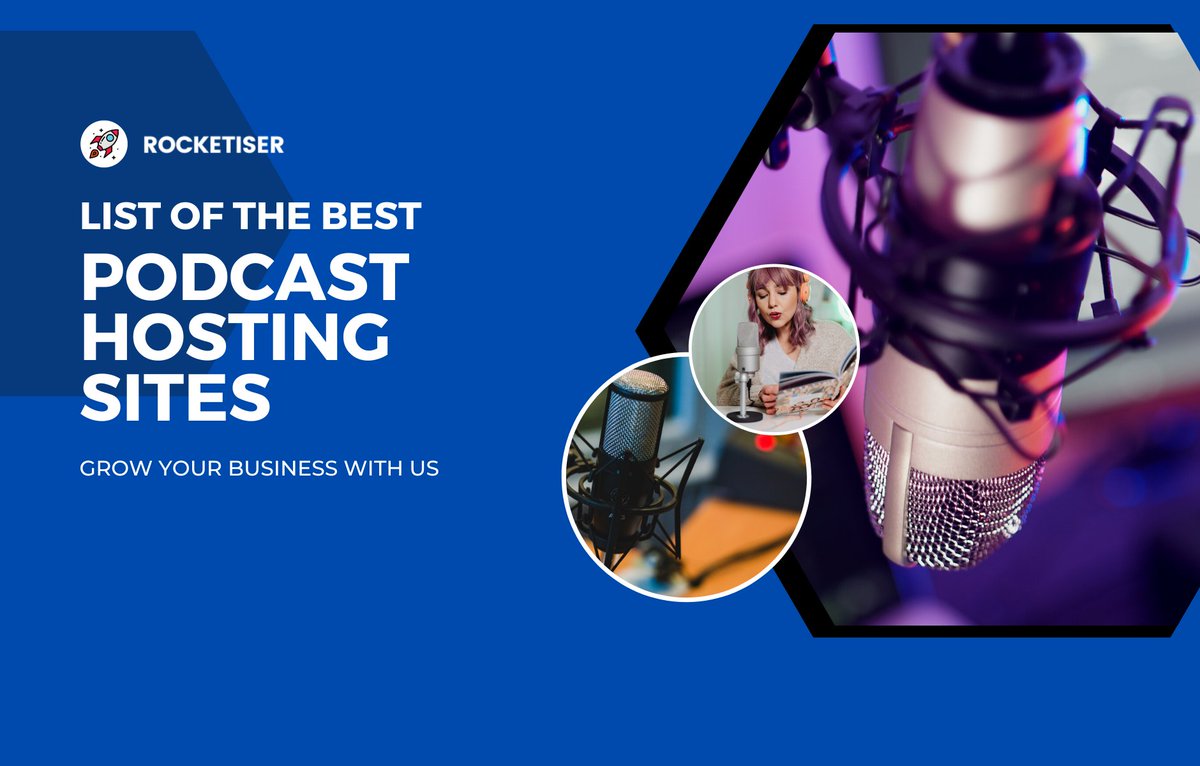 RocketiserBlog's tweet image. Checkout our Brand New Article on the Ultimate List of 15+ Best Podcast Hosting Sites available on the market! (bit.ly/3jDjNI5)

#podcast #podcasthosting #podcasting #podcastshow #podcaster #podcasthost