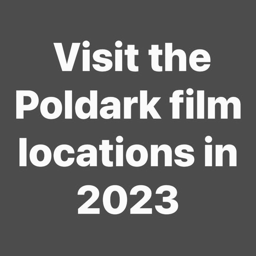 Plan your own self-drive visit to #Cornwall in 2023 and visit the Poldark Film Locations. Our FREE maps have icons showing the #Poldark film locations. Download for FREE at poldarkguide.co.uk