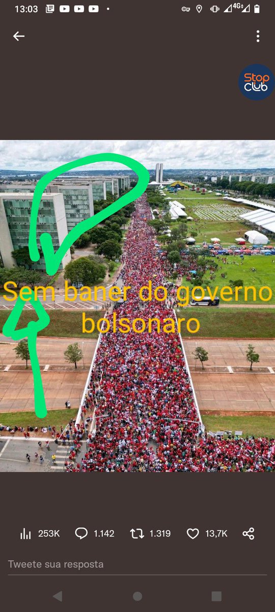 pedroponciobr's tweet photo. Foto Fake, tiraram os banners dos prédios ? Não ! Colocaram mais gente na foto!

Já começaram mentindo e roubando ! https://t.co/qAk56FEZCu