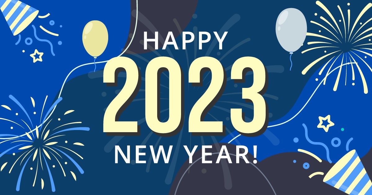 Here’s to a bright new year! We hope it’s the best one yet.