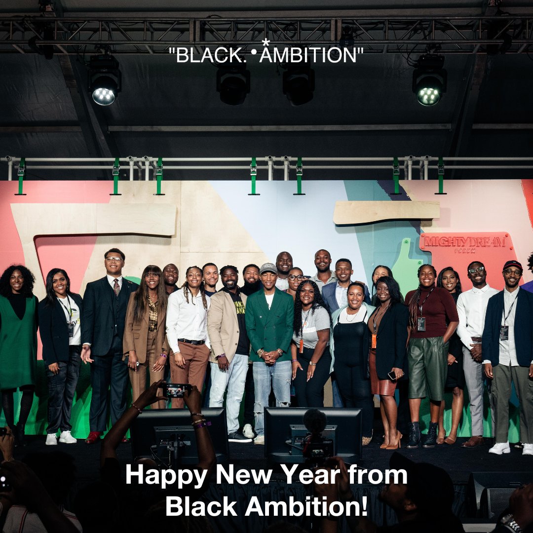 blackambitionpz's tweet photo. Happy New Year from Black Ambition! We are so excited to bring in the new year with our network! 

Stay tuned for announcements on the 2023 Black Ambition Prize!

Subscribe to our newsletter: https://t.co/iZzCVqW1a8

#blackambition #newyear #newgoals #foundergoals https://t.co/wZweWl32NP