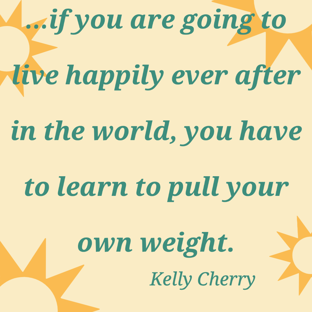 AWCSB's tweet photo. Thought for the day:
"...if you are going to live happily ever after in the world, you have to learn to pull your own weight."
—Kelly Cherry
#AWCSB #AWCSantaBarbara #AWCInforms #AWCCommunicates #WordsofWisdom #WiseWords #Quotable https://t.co/E01qJVl2FD