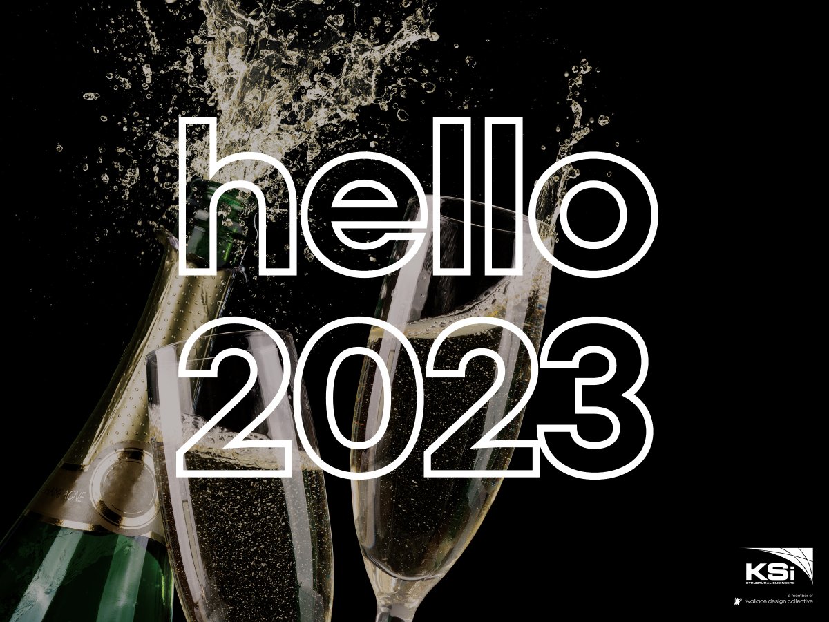 KSiStructural's tweet image. And just like that, it is 2023! Happy New Year to all! With a new year comes new hopes and dreams for the year ahead - we wish each and every one of you the best year yet! #WeAreWallace