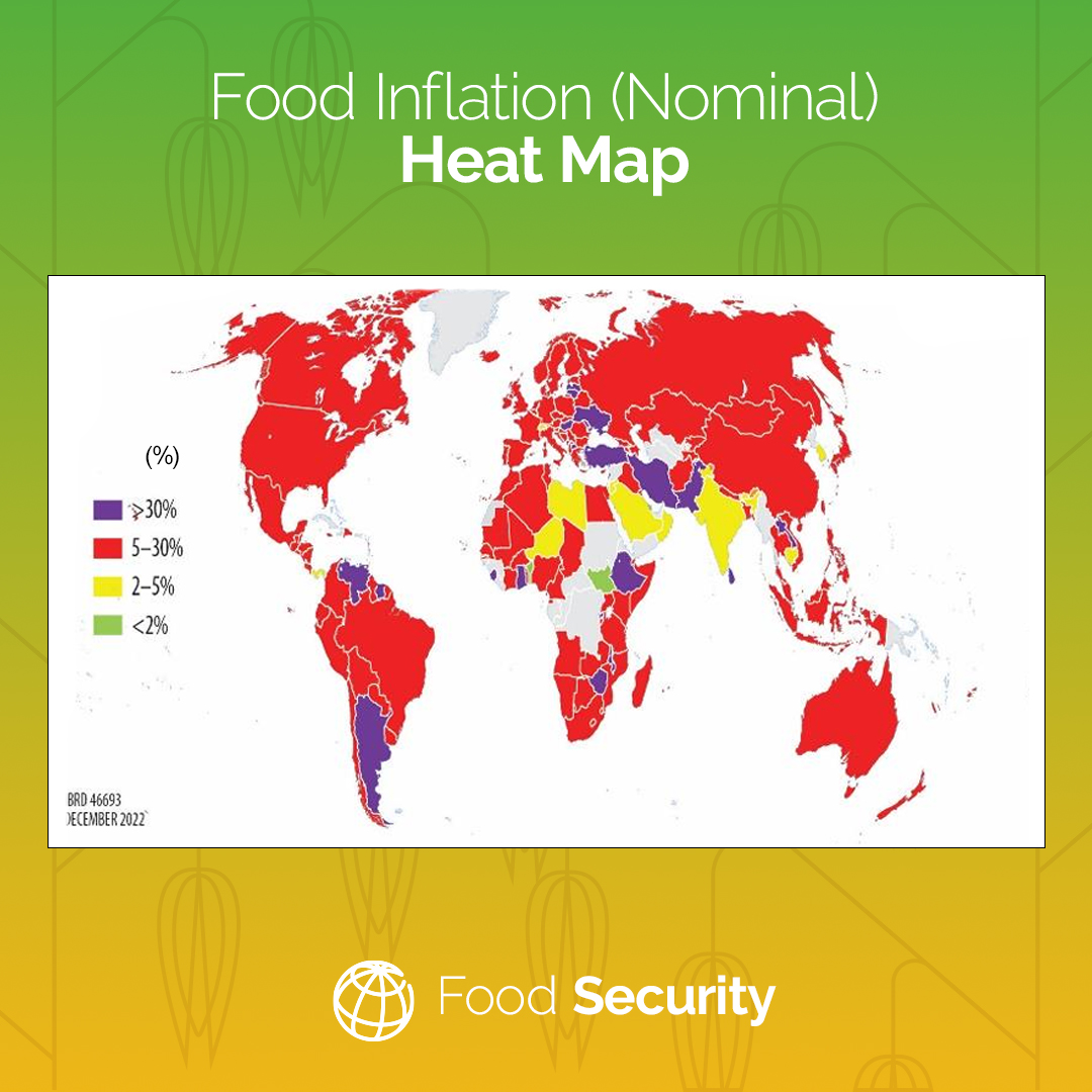 WorldBankGroup's tweet photo. The latest #FoodSecurity Update from @WorldBank is out. Download for insights on:
1️⃣ the global food market outlook
2️⃣ emerging issues
3️⃣ regional updates
➡️ https://t.co/7G2WSYNyWi https://t.co/169v9EMrj8