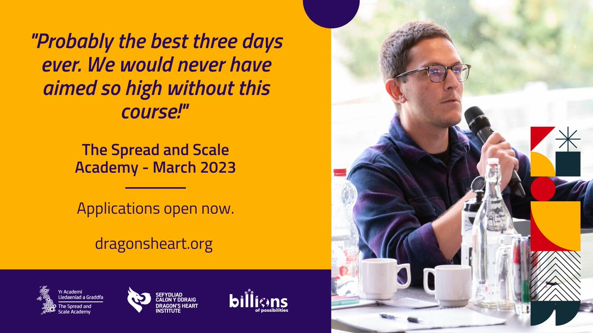 The Spread and Scale Academy is a game-changer for professionals looking to drive large-scale change. And with best-selling author Becky Margiotta leading the program, you know you're in good hands. 

Apply now!

dragonsheart.org/learn/spread-a…