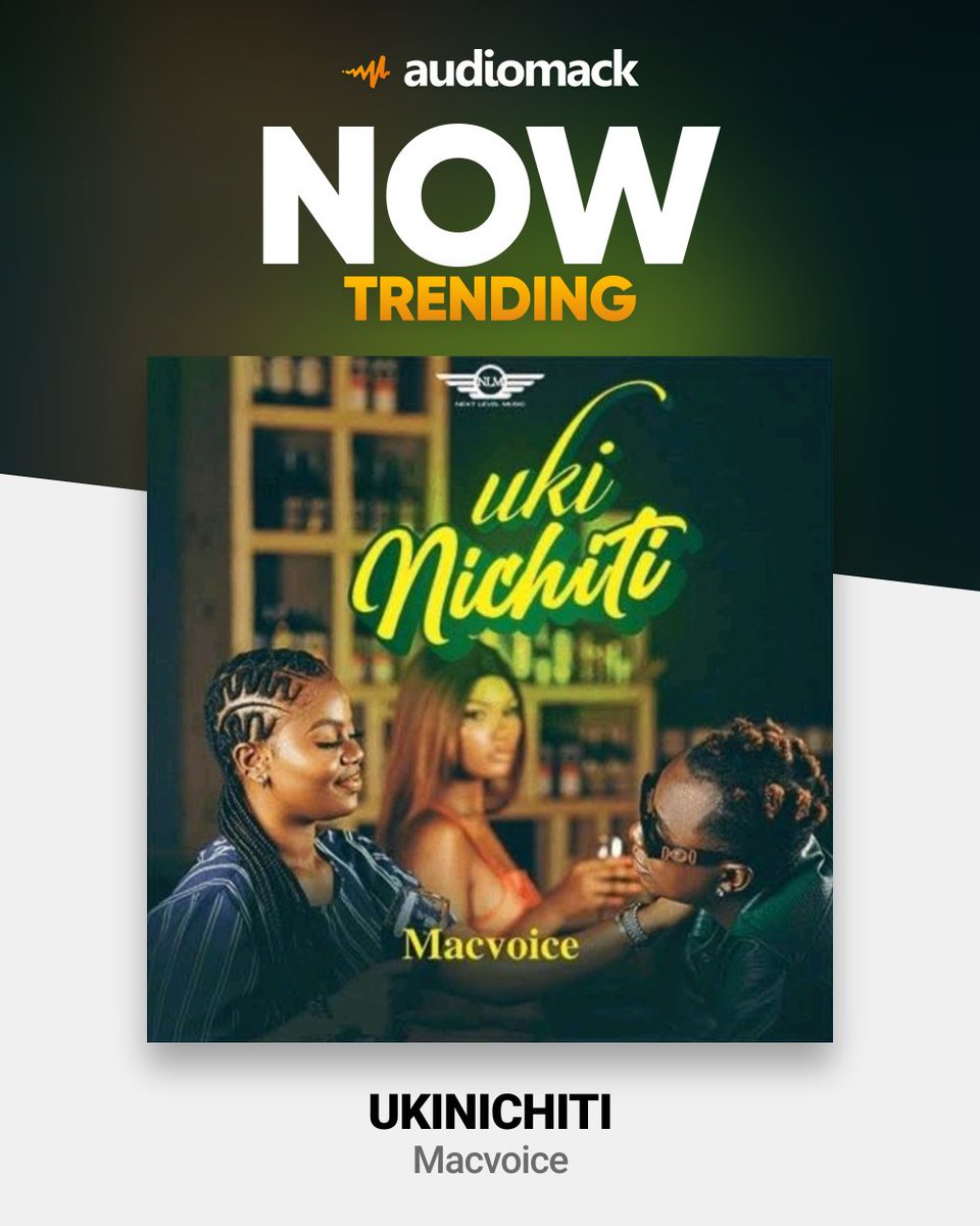 #Ukinichiti now Trending on <a href="/audiomackafrica/">Audiomack Africa</a> <a href="/audiomack/">Audiomack</a> 🔥🌏🎶