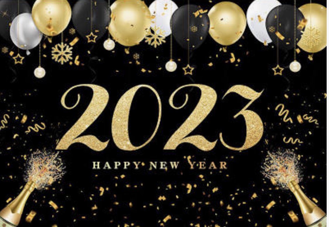 Happy New Year to you and your family!  May you have a happy, healthy and prosperous year!  #happynewyear #ny2023