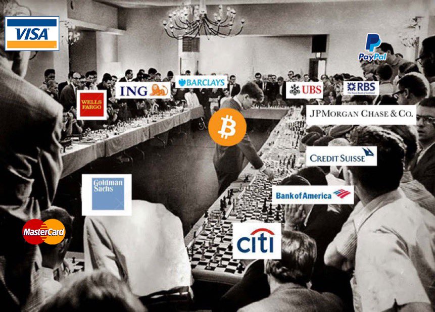 healthy_pockets's tweet photo. .#Bitcoin el Jaque Mate a los Bancos 🔥♟️ https://t.co/RIne6Pw7dC