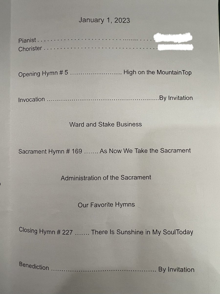 We had a different type of Sacrament meeting today. I love music so this was wonderful to me #hymns #worship #prayeroftheheart #songsofpraise