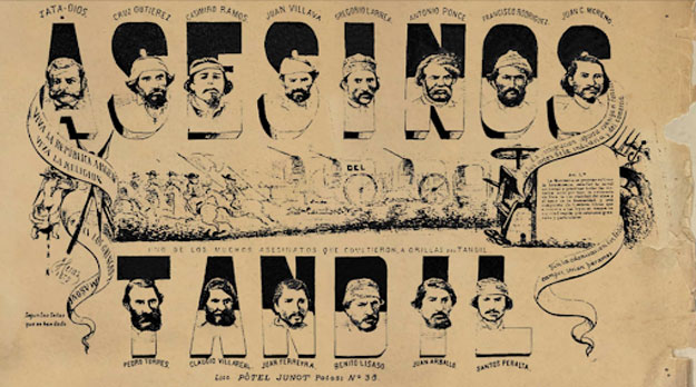 El 1 de enero de 1872, tuvo lugar en Tandil uno de los actos xenofóbicos y una de las matanzas más grandes en la historia argentina, en la cual un grupo de gauchos de la zona, inspirados por el curandero Tata Dios, asesinó a 36 inmigrantes que residían en la localidad.