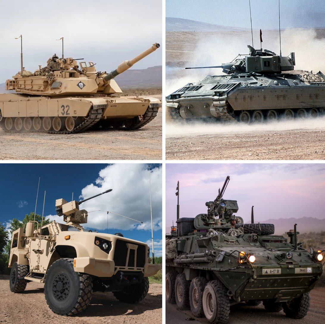 Ukraine Battle Map on Twitter: "4 combat vehicles that US 🇺🇸 has not