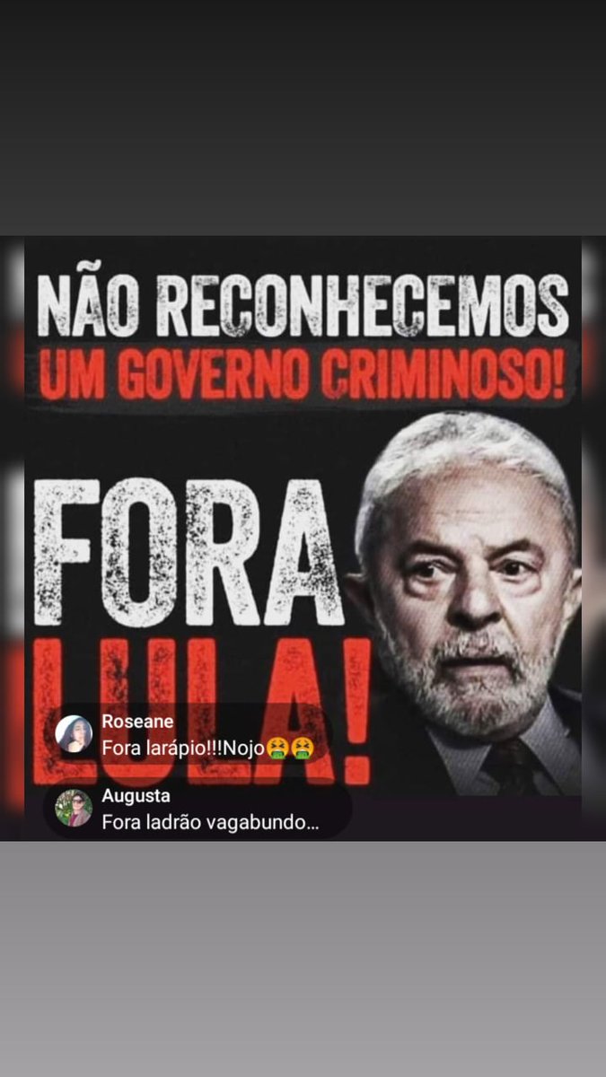 Fora criminoso 9 Dedos 😡