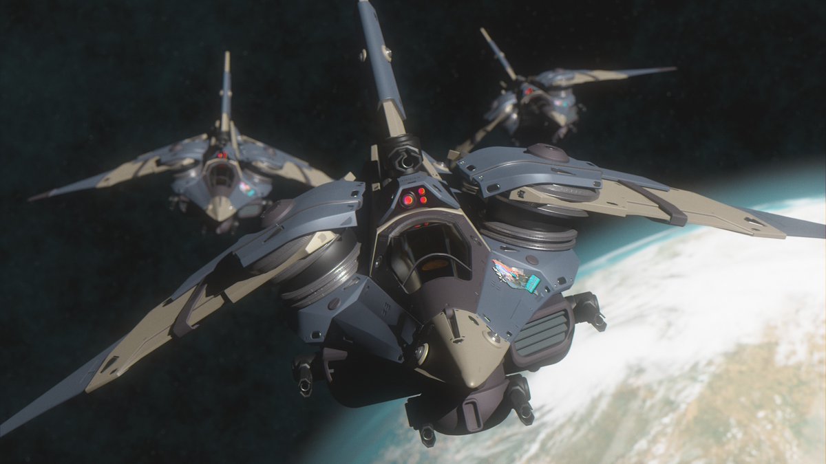 I want to start this year well!!

#spaceship #starship #b3d #light #fighter #indiedev #gamedev #spacesim #blender #vehicles