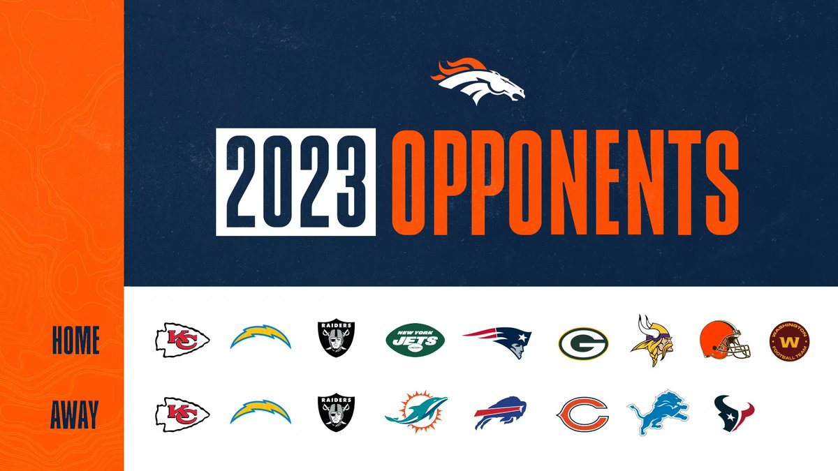 Our 2023 opponents are set. 👀

📰 » bit.ly/3VXvNlh