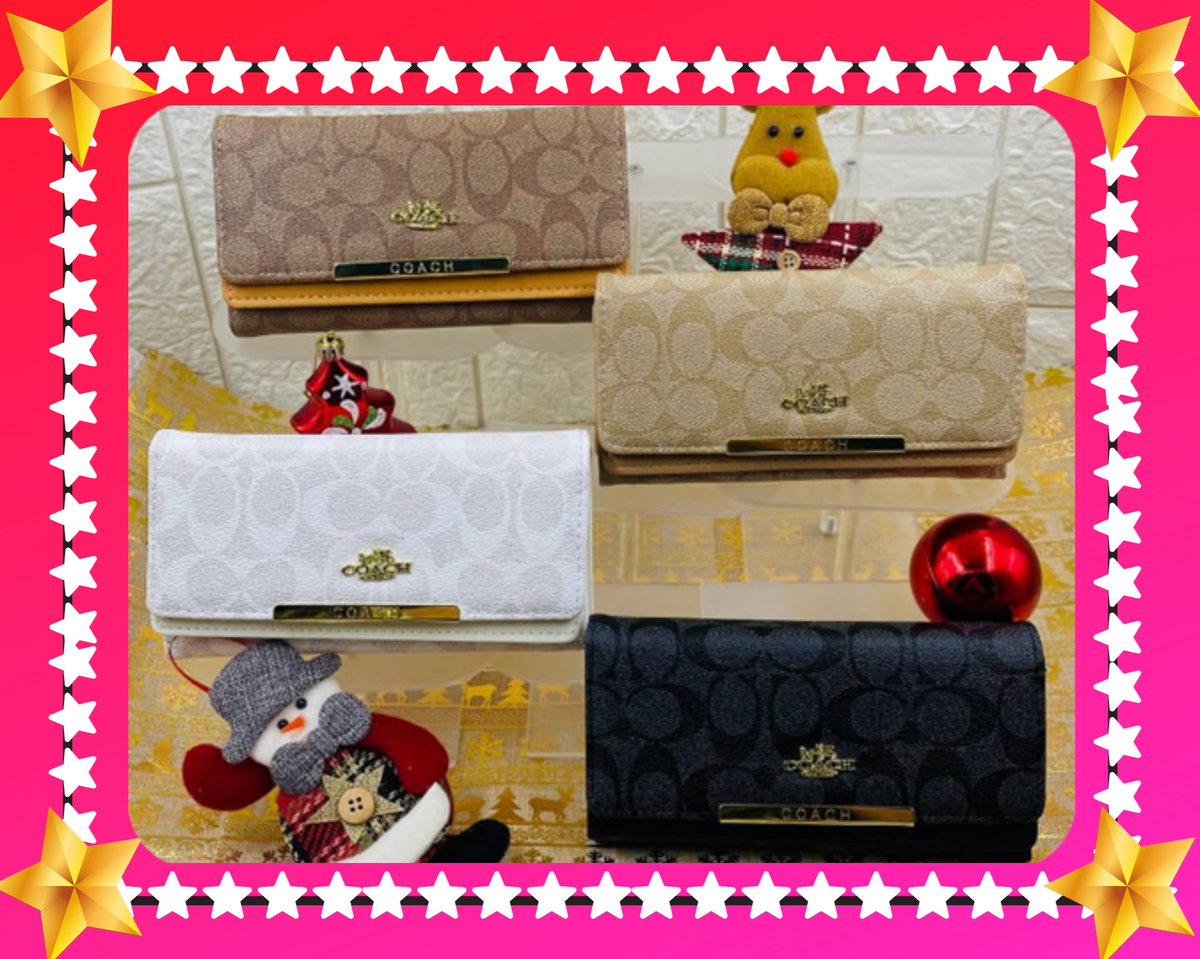 Aquí podras encontrar todo lo que necesitas para lucir con un estilo unico 💖👛

❤️BILLETERA COACH GRANDE❤️

⭐Doble compartimiento
⭐Súper amplia

☆Facebook:Mary Shop Beautiful 
☆Instagram:@maryshopbeautiful#BilleteraCoach  #Estilodiferente #Lucebella #Modelosunicos