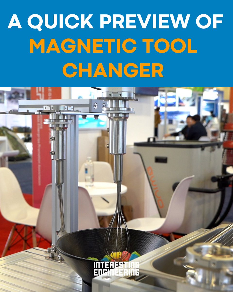 Interesting Engineering on Twitter "The tool changer robot
