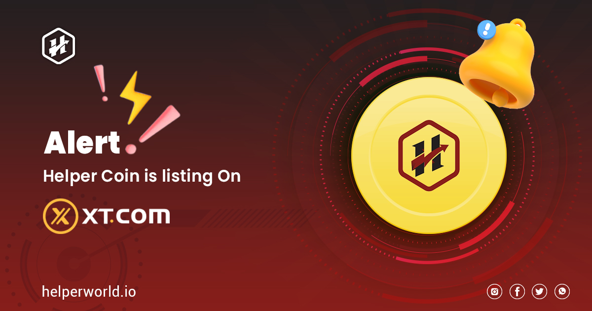 helper_token's tweet photo. Delighted to announce that $HLPR coin is soon listing on @XTexchange
 🚀🚀🚀

#HelperToken #HelperCoin #HelperWorld #Call4blessing #Presale #Helperpresale https://t.co/EBS9hnumYd