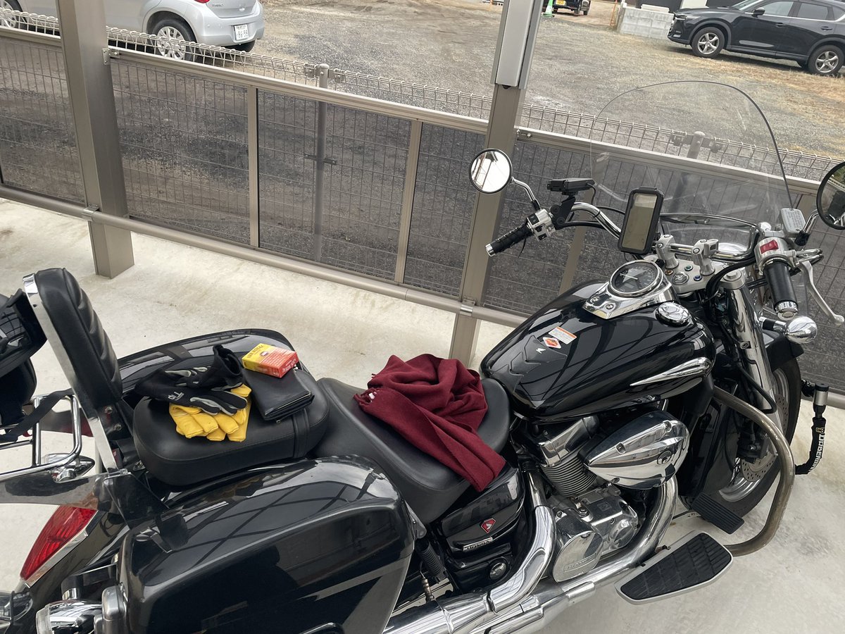 john_l_s's tweet photo. 初乗り
海まで行こうとしたら雨

暖冬で1月もバイク乗れるの助かる https://t.co/sQoxc9mC0V
