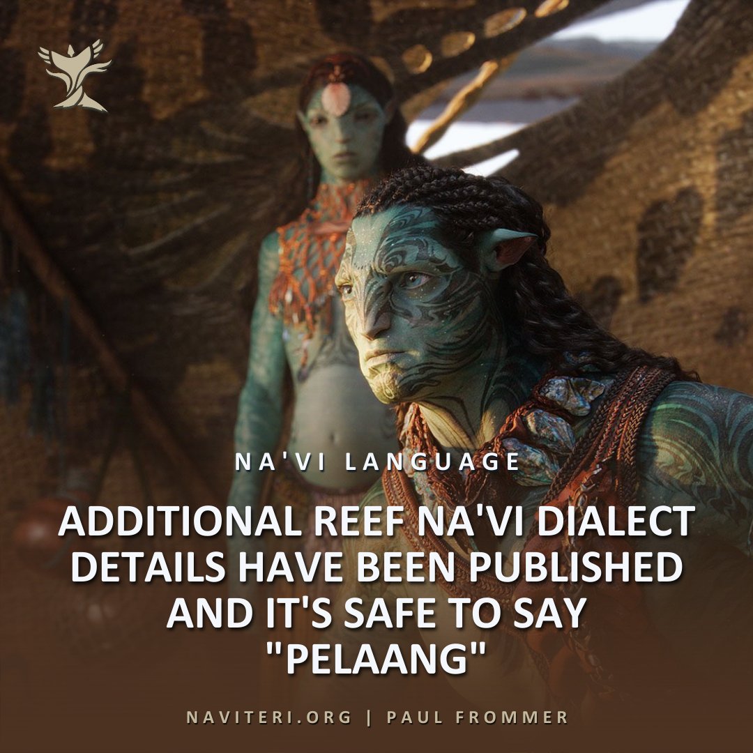 kelutralro's tweet photo. New Reef Na'vi dialect details have been published by Paul Frommer, and it's safe to say that we have no idea what is real anymore. Send help.
https://t.co/3y1EHvoVu4 #learnnavi https://t.co/lT9hcoGvgo