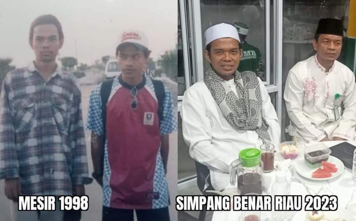 UASAbdulSomad's tweet photo. Uas: "Assalamualaikum Ustadz".
Ust Nurdin: "Waalaikumussalam".
Uas: "Bisa ngundang Ustadz tausiyah ke masjid kami?".
Ust Nurdin: "InsyaAllah bisa".
Uas: "Tapi, tolong bawa bola ustadz. Habis ngaji, tolong ajar kami main bola". https://t.co/OS0Yv2wgad