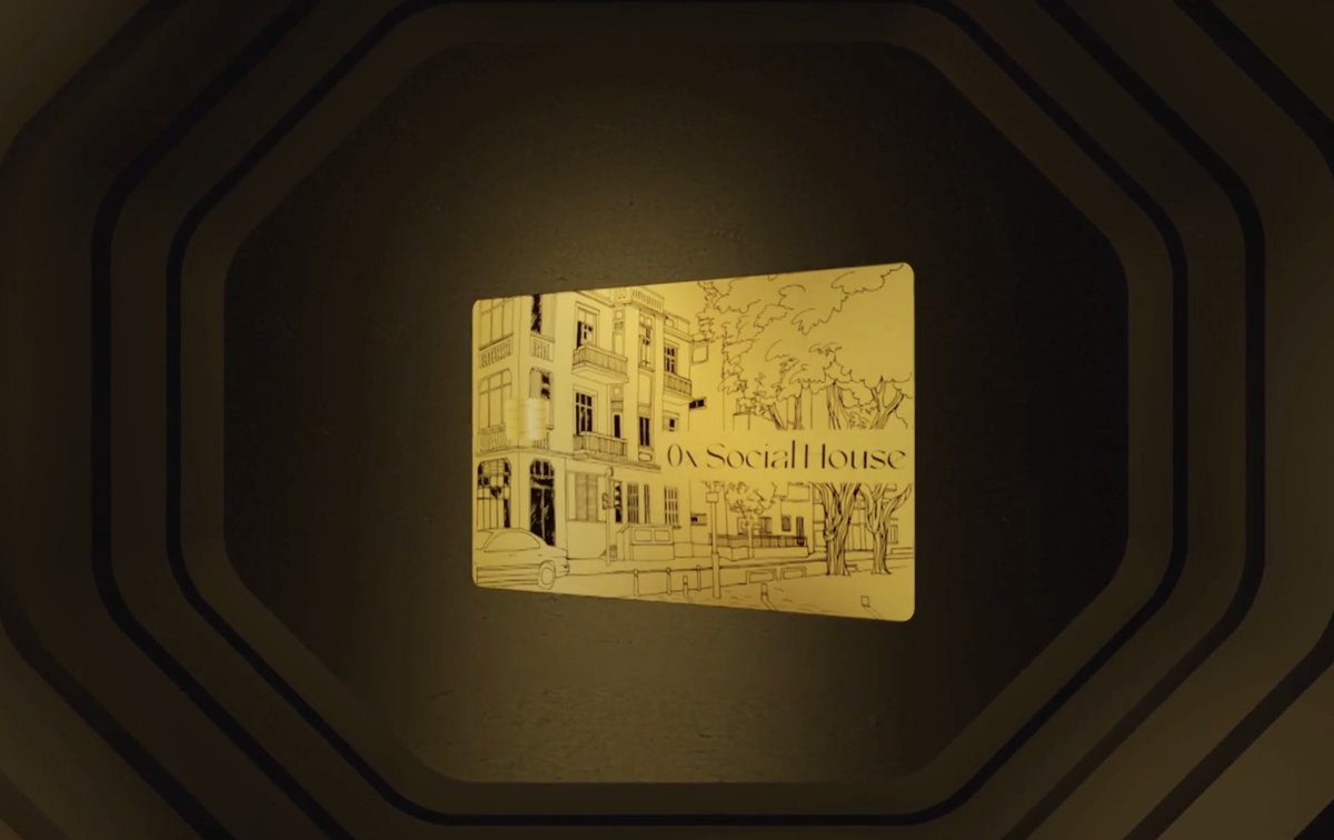 Entering the Social House with your exclusive crypto card 😙🫰 <a href="/nft/">NFT</a> #nftutility