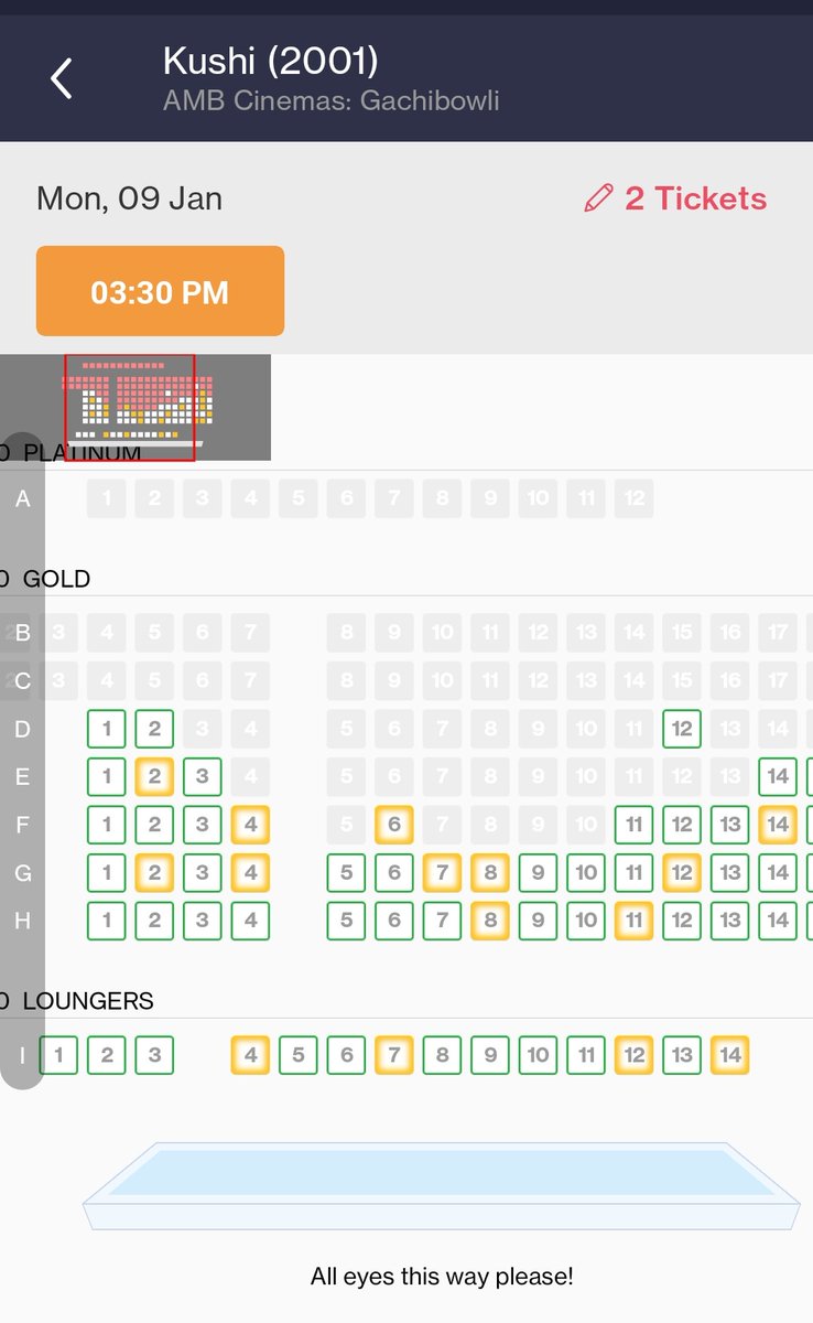 RT @AdithyaVarma_: Fast filling on 2nd Monday..

What do you say about this?

#KushiReRelease https://t.co/FdMuNgYwir