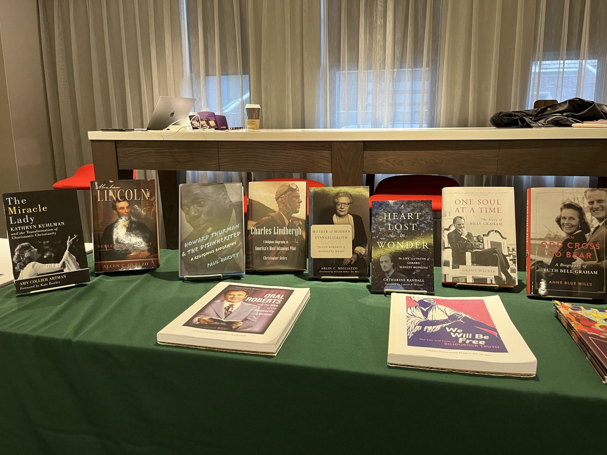 heathwcarter's tweet photo. Great #ReligiousBio series showing at #ASCH23 in Philly! https://t.co/4L4Hb4I2cX