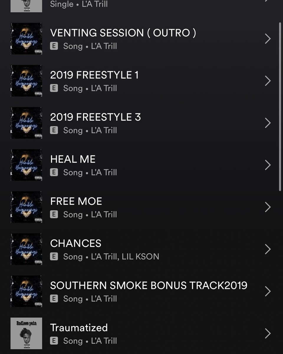tweetlatrill's tweet photo. HUMBLE BEGINNINGS OUTNOW #Spotify 😮‍💨🔥 DA REAL L’A 😈🩸 https://t.co/FzOvyZLLnH