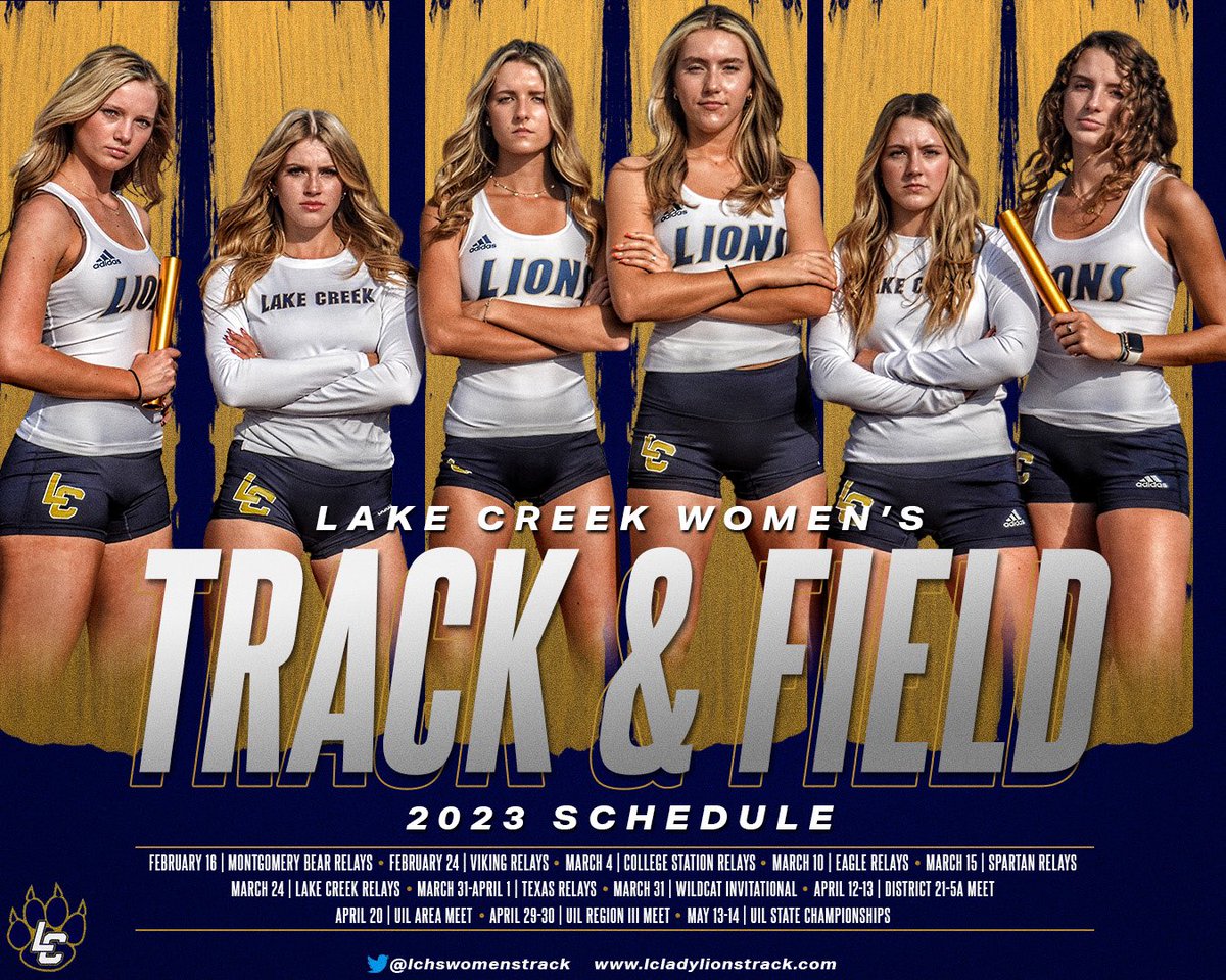 Lake Creek Women’s Track & Field on Twitter: "2023 Lake Creek Women’s