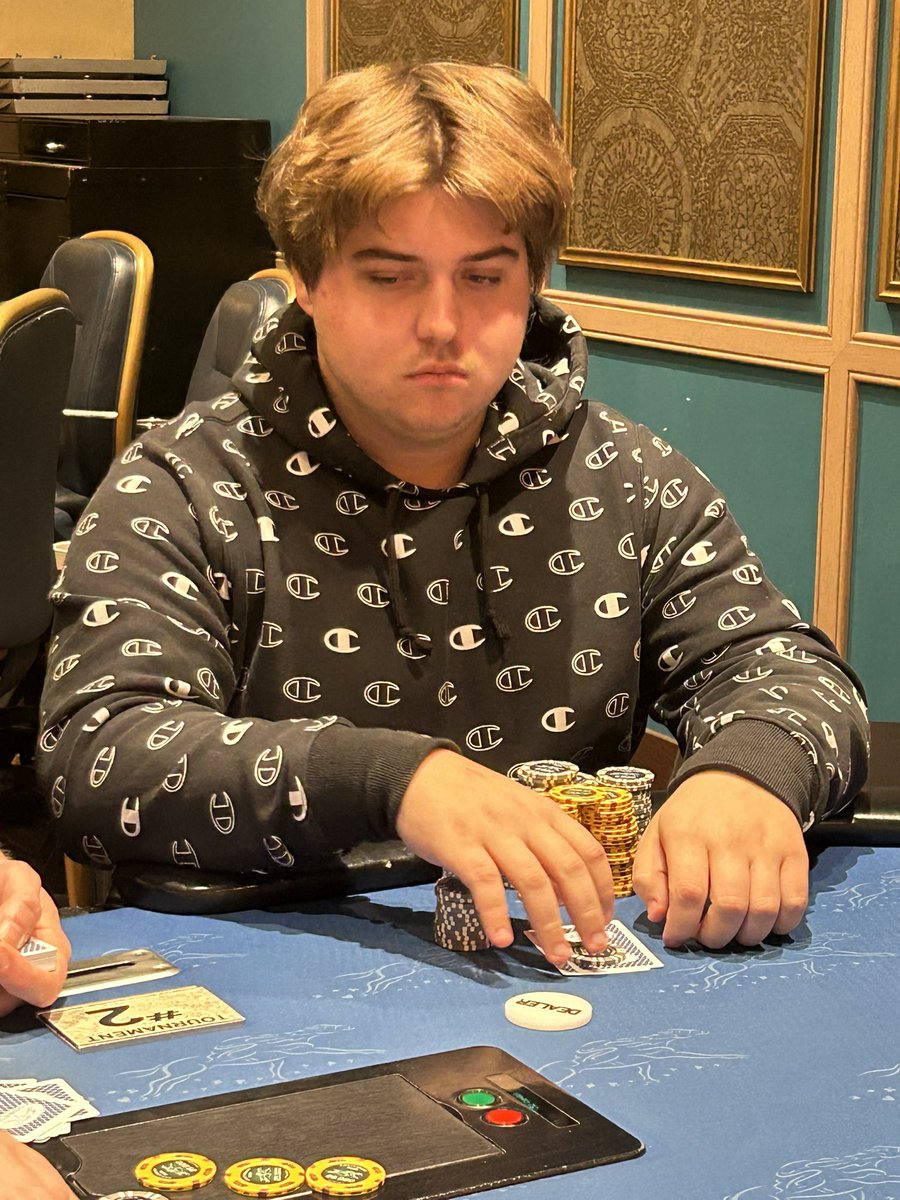 CanterburyCards's tweet photo. Congratulations to Dillon Somnis cashing $10,066 for 4th place in the Cheap &amp; Deep https://t.co/y06t8mts65