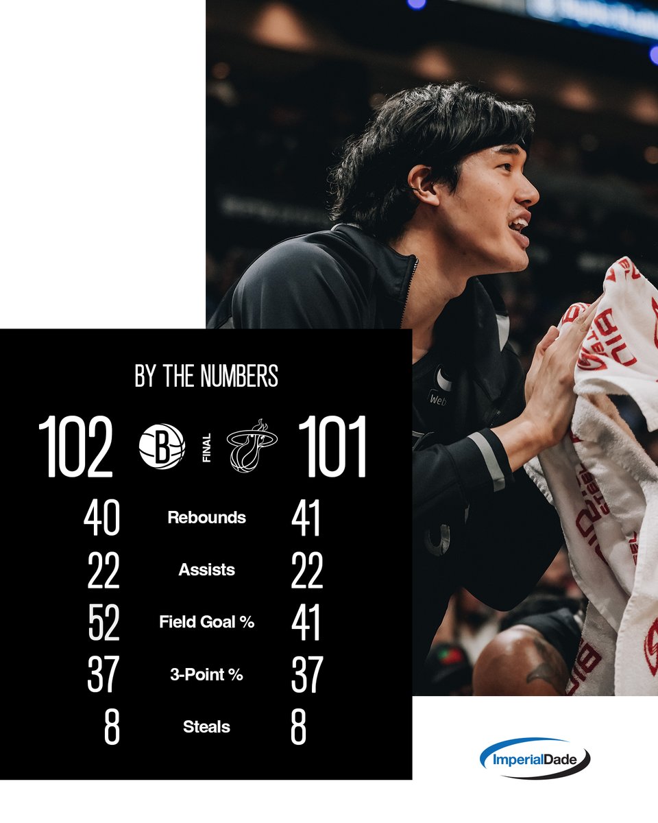 BrooklynNets's tweet photo. Final numbers from tonight's W ๐ https://t.co/TlJvqrtAA0