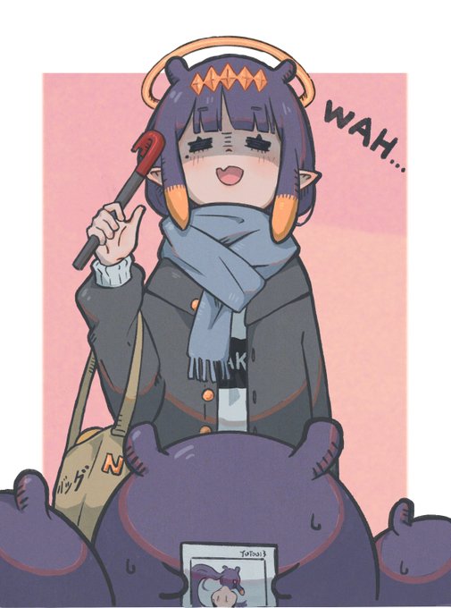 Wah! Ina's bac…bonk (X)#inART 