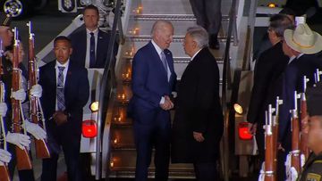 El dia de hoy he llegado a España para iniciar diálogo con su rey Pancho Villa🇲🇽🤝🇺🇸
#Biden #AMLO