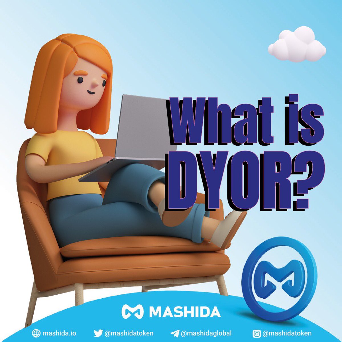 MashidaToken's tweet photo. Have u DYOR ? 
#CryptocurrencyMarket https://t.co/xSzqYGbtDE