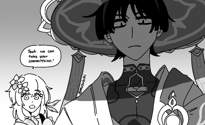 pov lumine accepted your commission 
