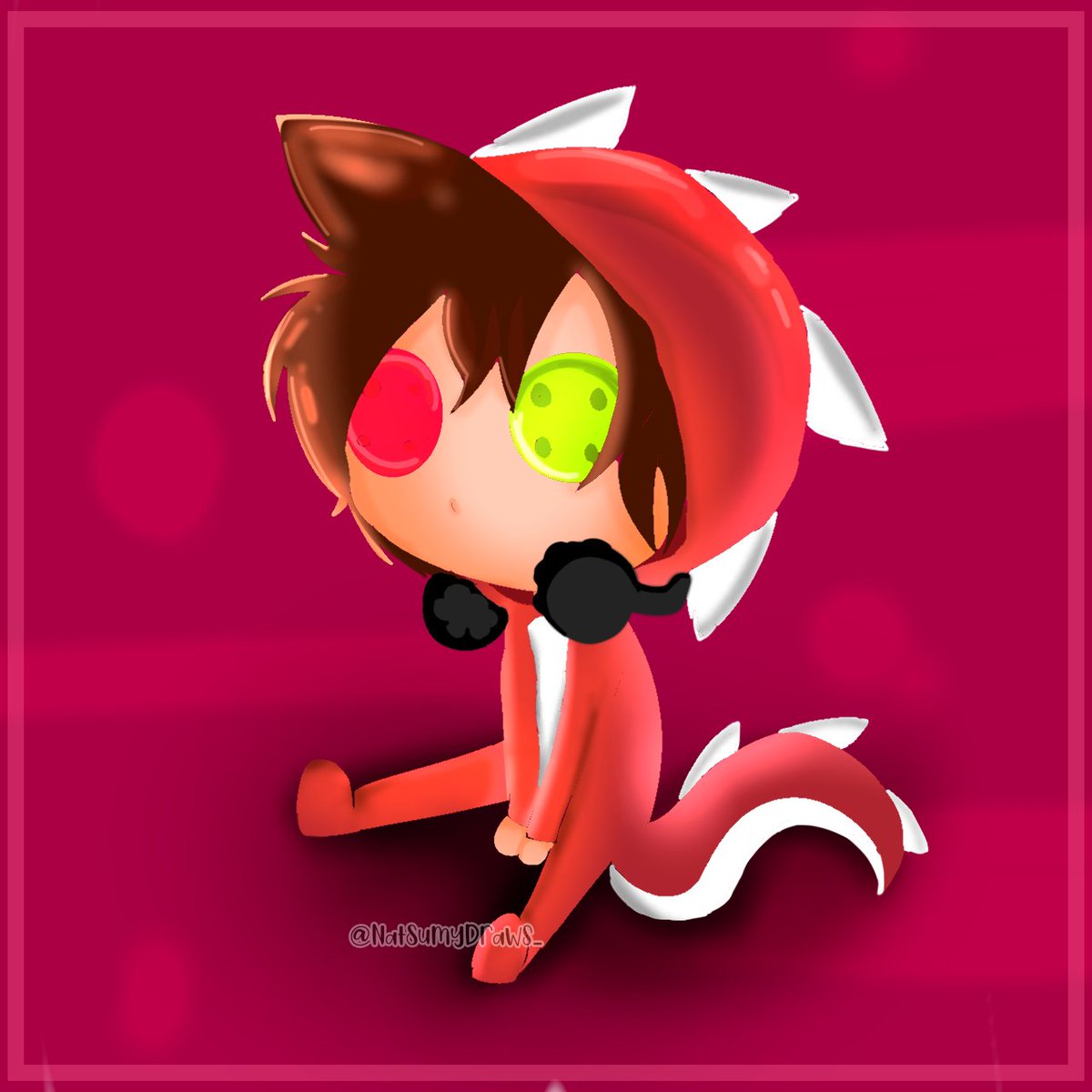 HayamiKobayashi's tweet photo. hice una mini raptor xd 🤭
Con los auriculares en el cuellito ❤😏 #CoMPaS #MiniRaptors
#dibujodigital
@Raptorgamer_ espero que te guste mi reptil favorito 💕 🦖 https://t.co/cYFAxrDoAE