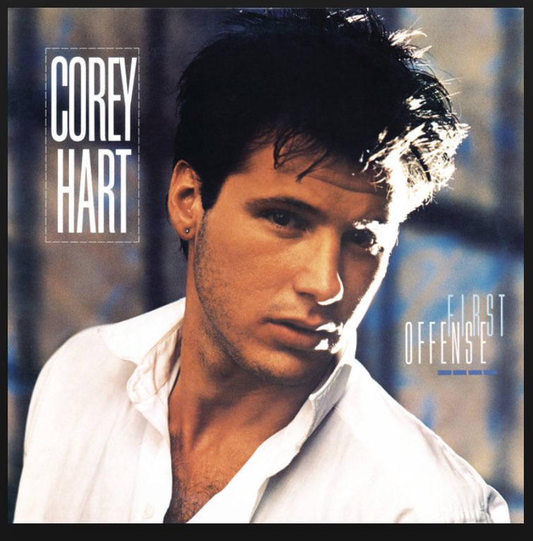 #5albums83 
#album - #FirstOffense - #CoreyHart 
Release : November 11, 1983