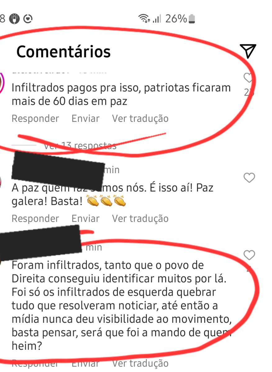 A nova do BOLSOVERSO: os ataques foram promovidos por petistas infiltrados no movimento dos patriotas!