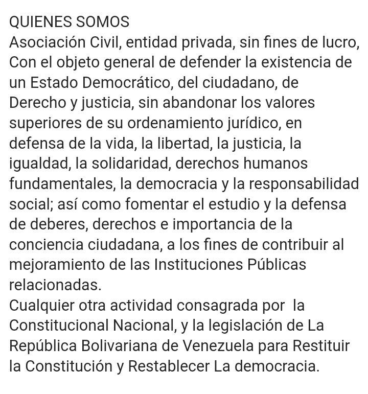 fasvzla's tweet photo. #QuienesSomos
#Visión
#Misión https://t.co/827nyPUTNU