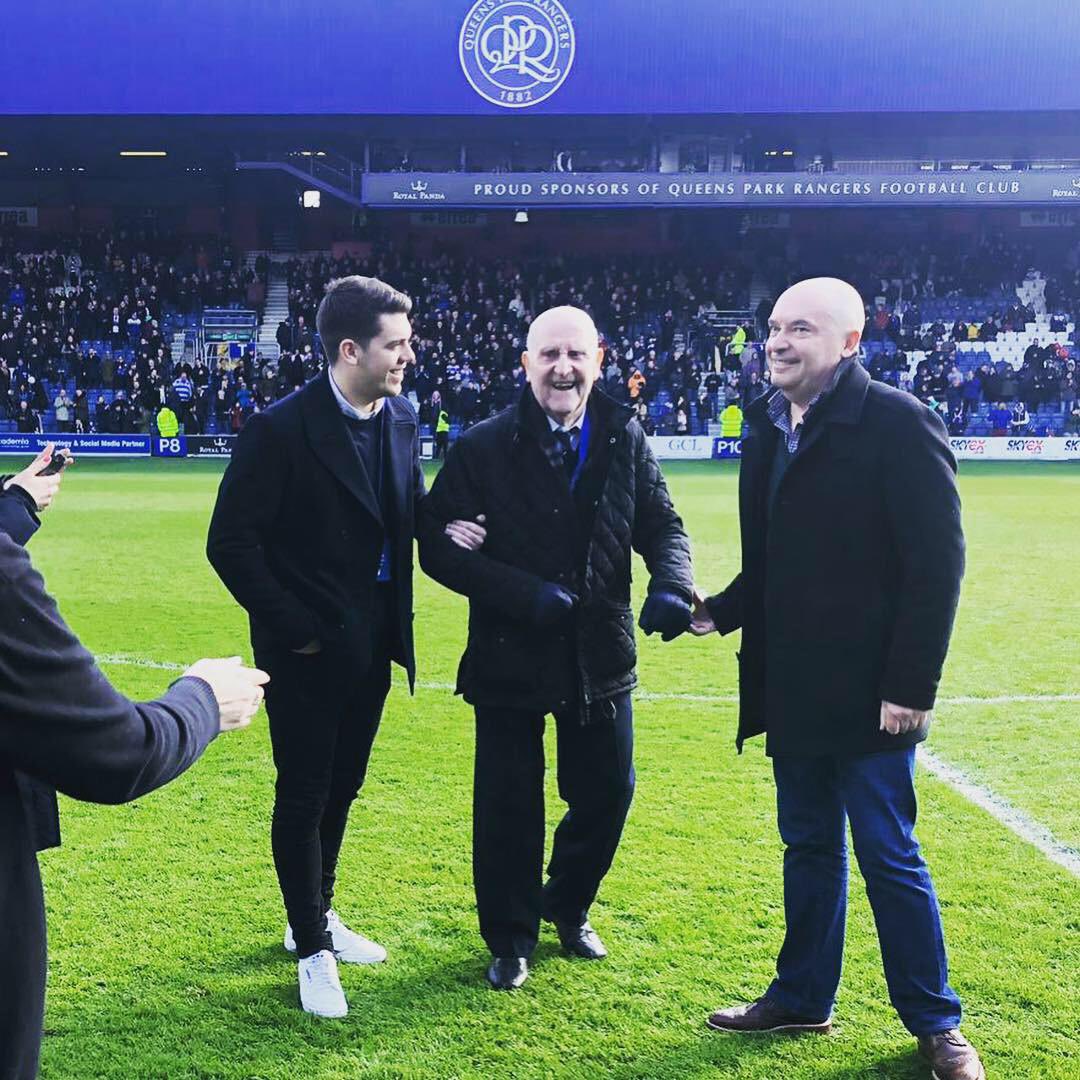 mdrowe's tweet photo. Not how I imagined starting 2023. QPR have lost its greatest ever fan &amp; servant in Brian Rowe this weekend. 15 years working for the club, ST holder since the War and till his stroke. A loyal believer in everything that came in blue &amp; white hoops - and my grandad no less 💙🤍 https://t.co/w8YzffzK8C