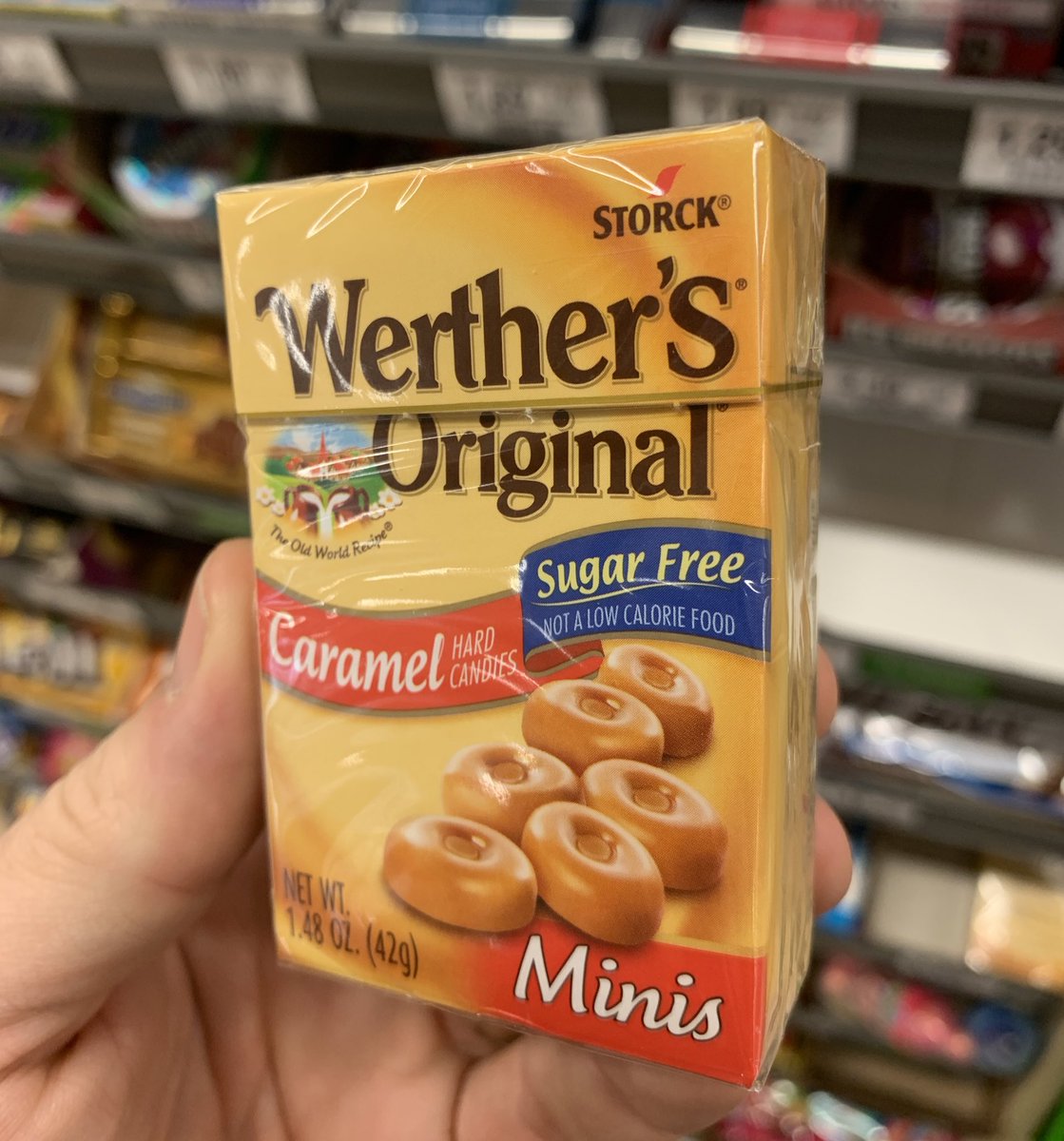 I love these new low tar filtered werthers originals
